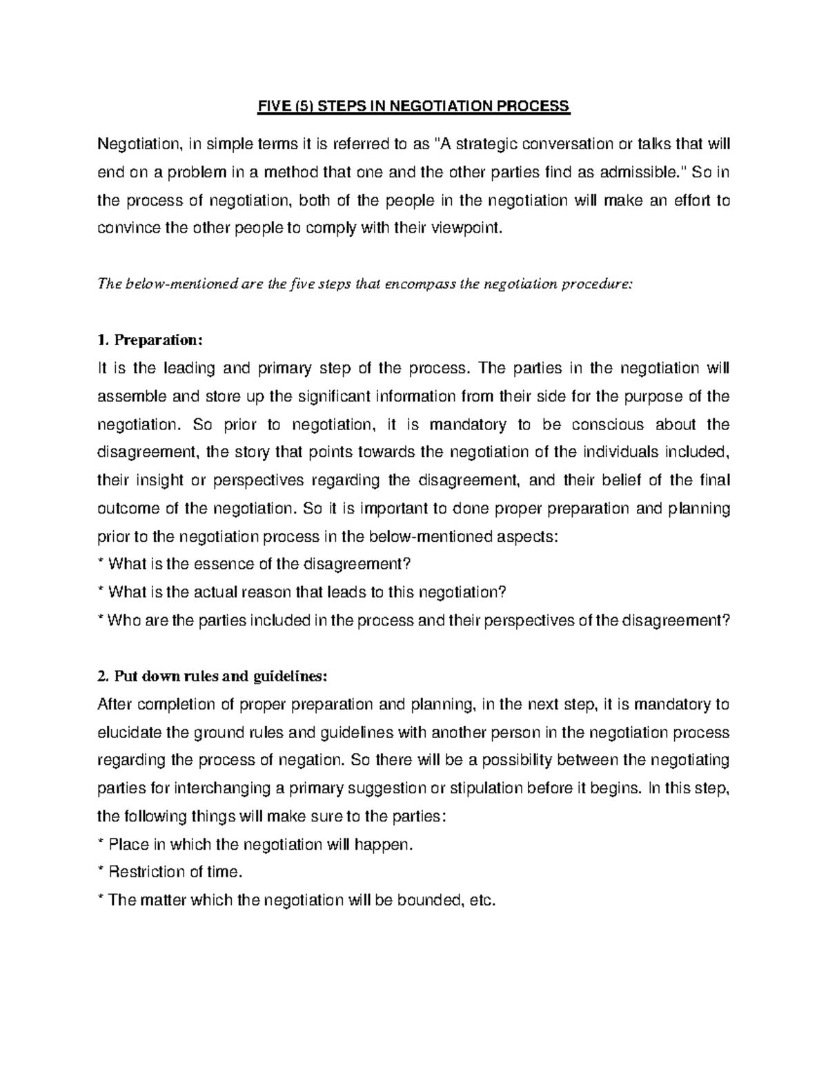 When The Negotiation Process Is Completed Who Is Responsible For Signing The Agr 56 - xy92564