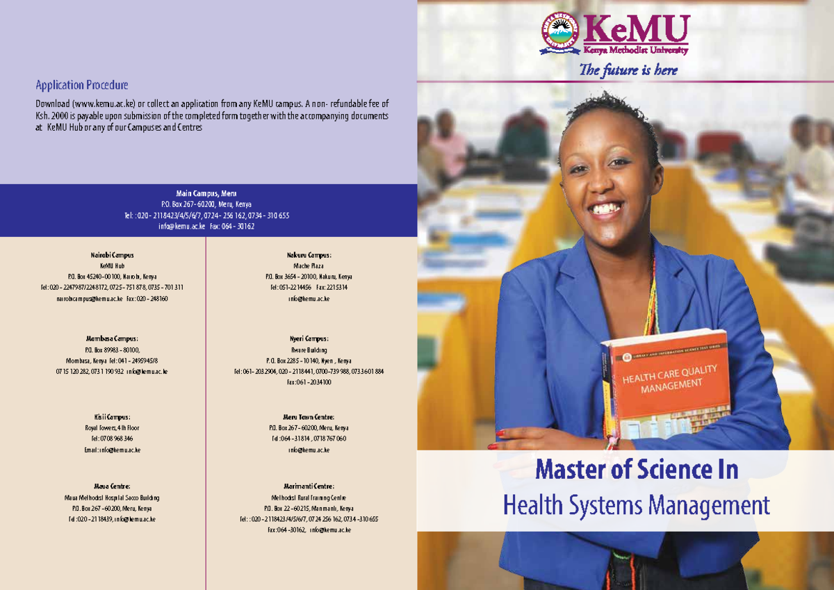 Health Services Management master guide -with adequate reference - Main ...