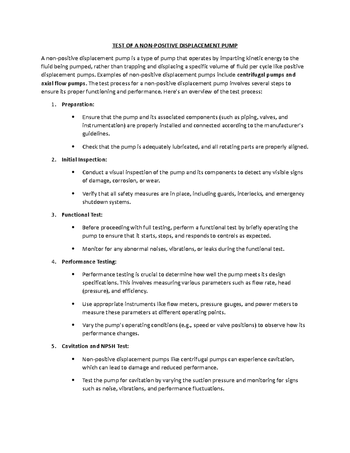 TEST OF A NPDP HELP TO UNDERSTAND THE NPDP TEST OF A NONPOSITIVE