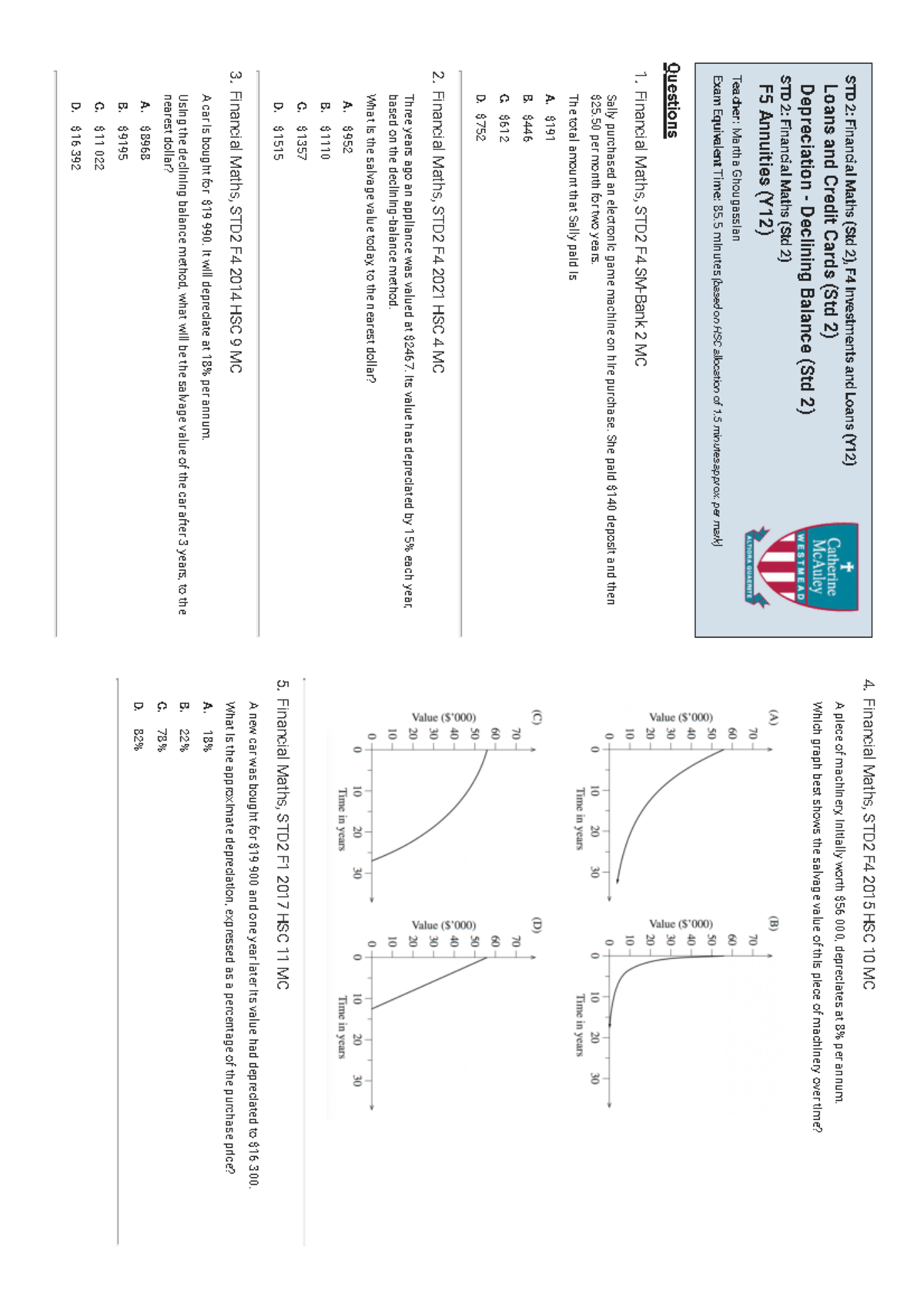 Math study notes Studocu
