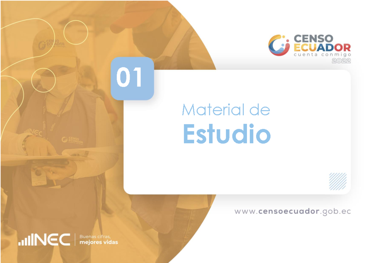 Material de estudio vf - No se - ####### 1 Manual del y la Censista 01 ...