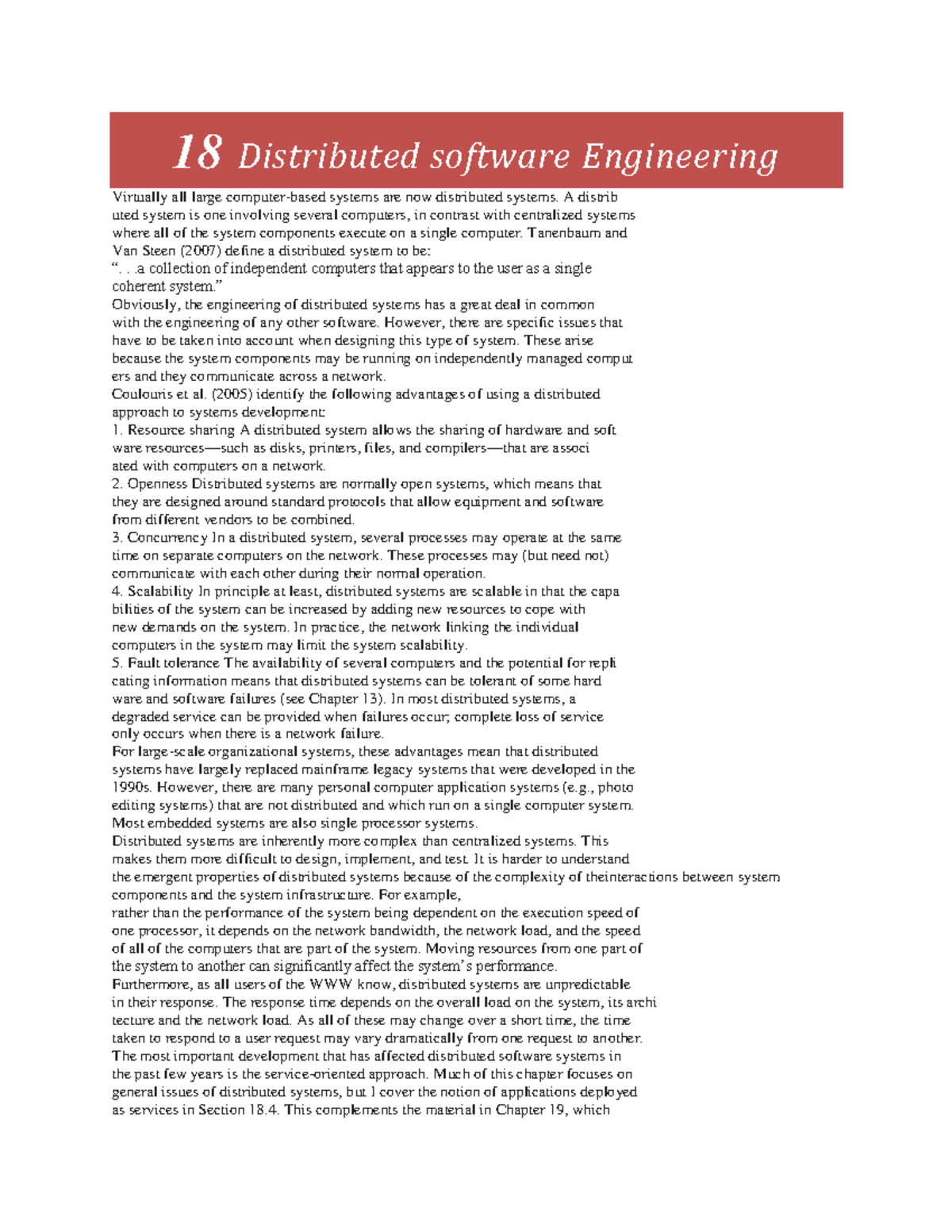18 Distributed software Engineering - 18 Distributed software ...