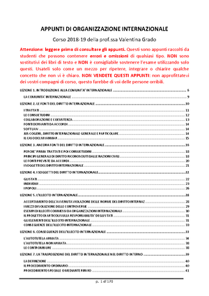 Cassese - Diritto Internazionale - CASSESE RIASSUNTO Diritto ...