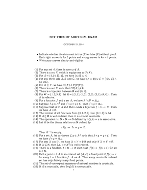 Set-theory Sol - 잘쓰세용 - Introduction To Set Theory A Solution Manual ...