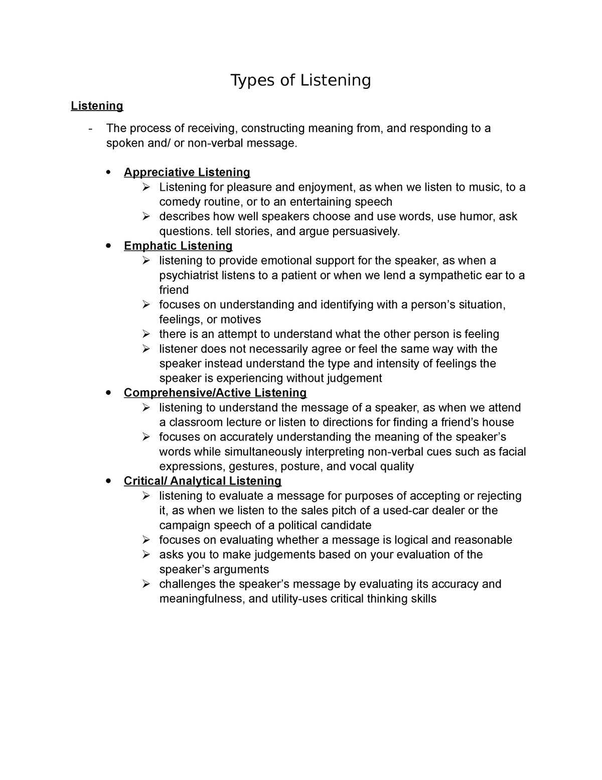 engl111-reviewer-types-of-listening-listening-the-process-of