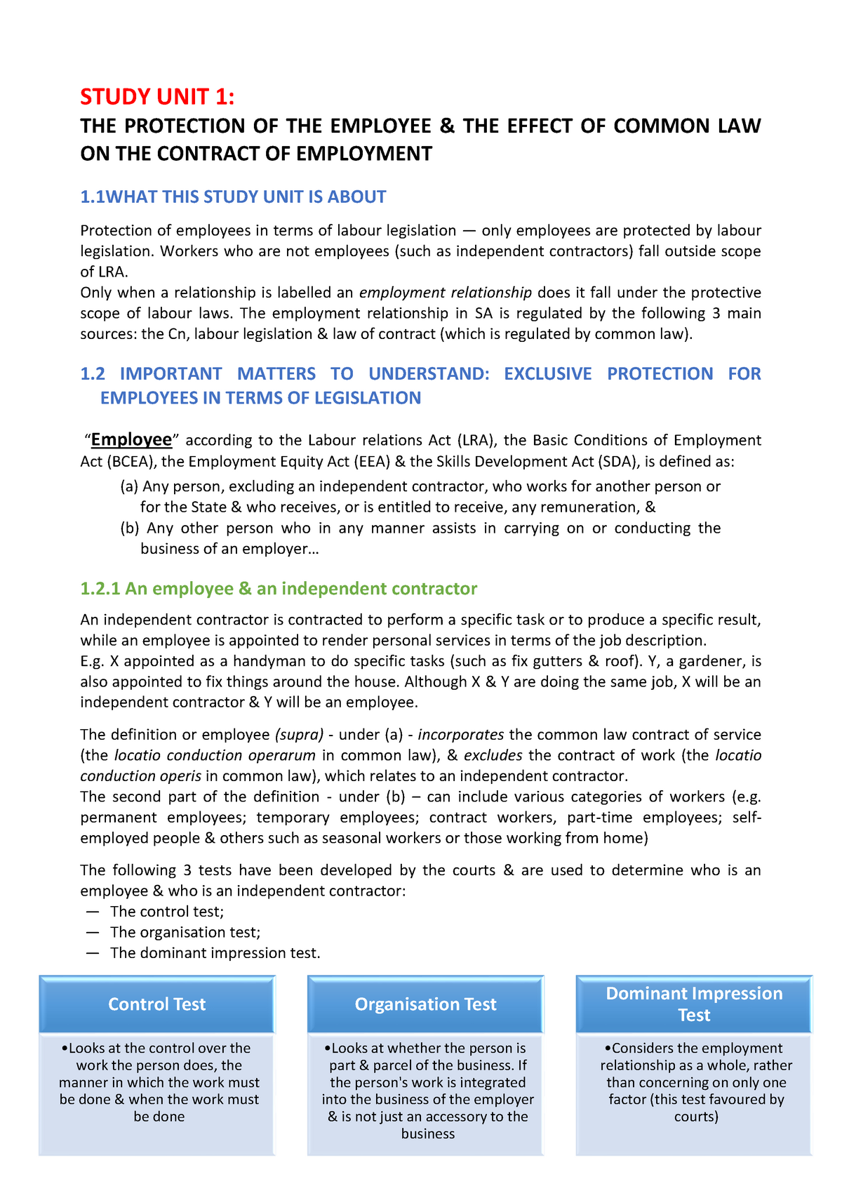 labour-law-mrl-3702-notes-by-study-notes-study-unit-1-the-protection