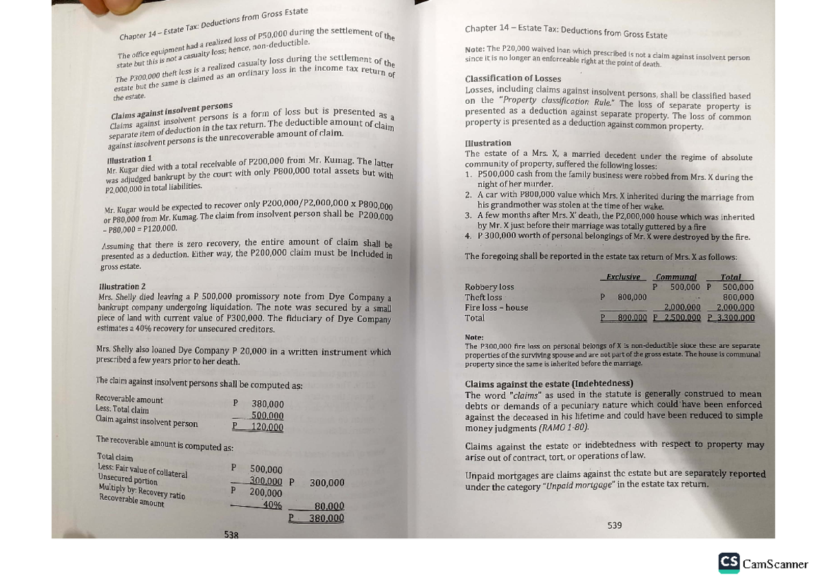 Chapter 14 Tax - Reading material - Accountancy - Studocu