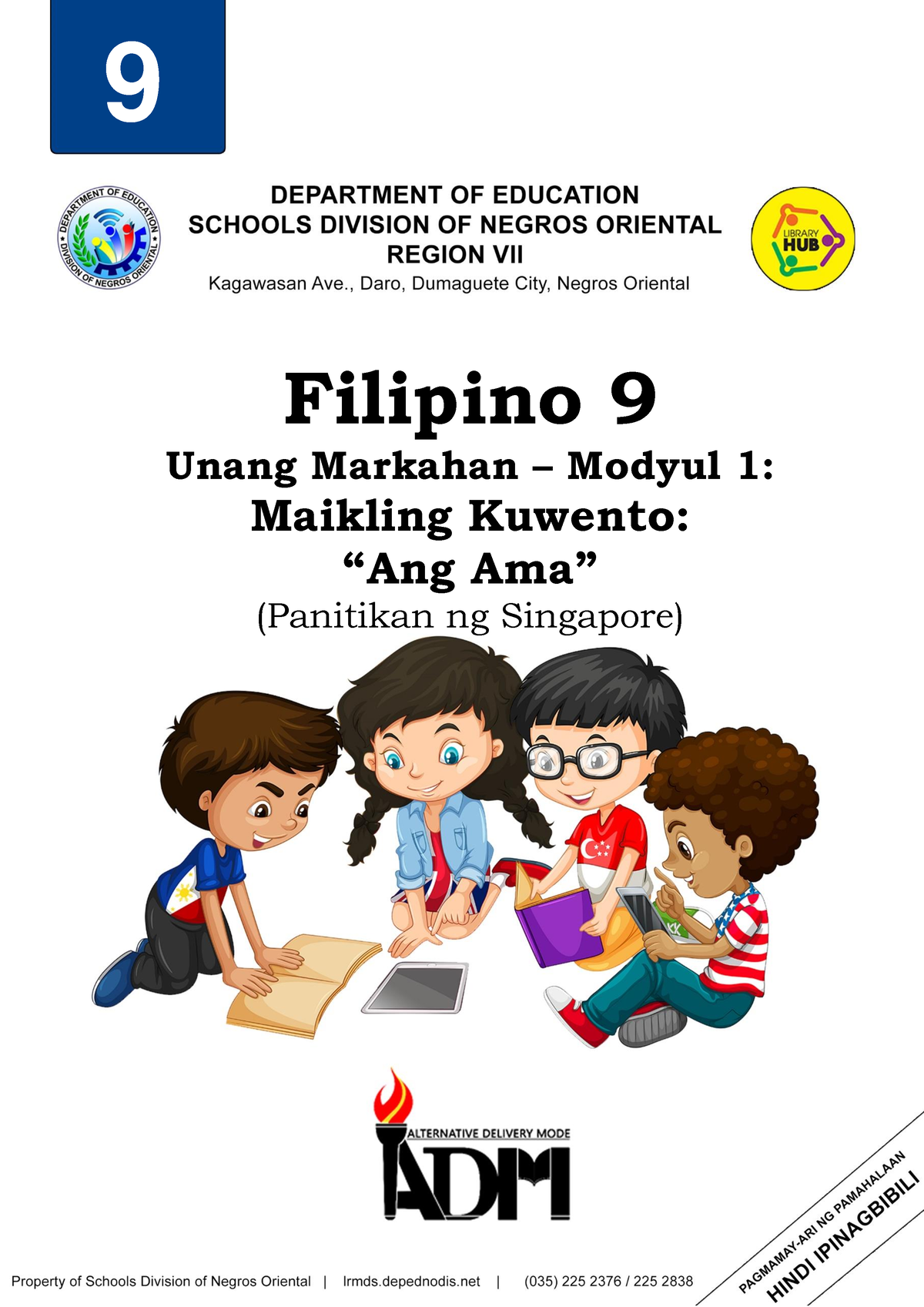 FIL 9 Q 1 WK 1 FOR Teacher - Filipino - 9 Filipino 9 Unang Markahan ...