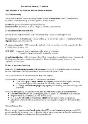 IME NOTE - lecture note