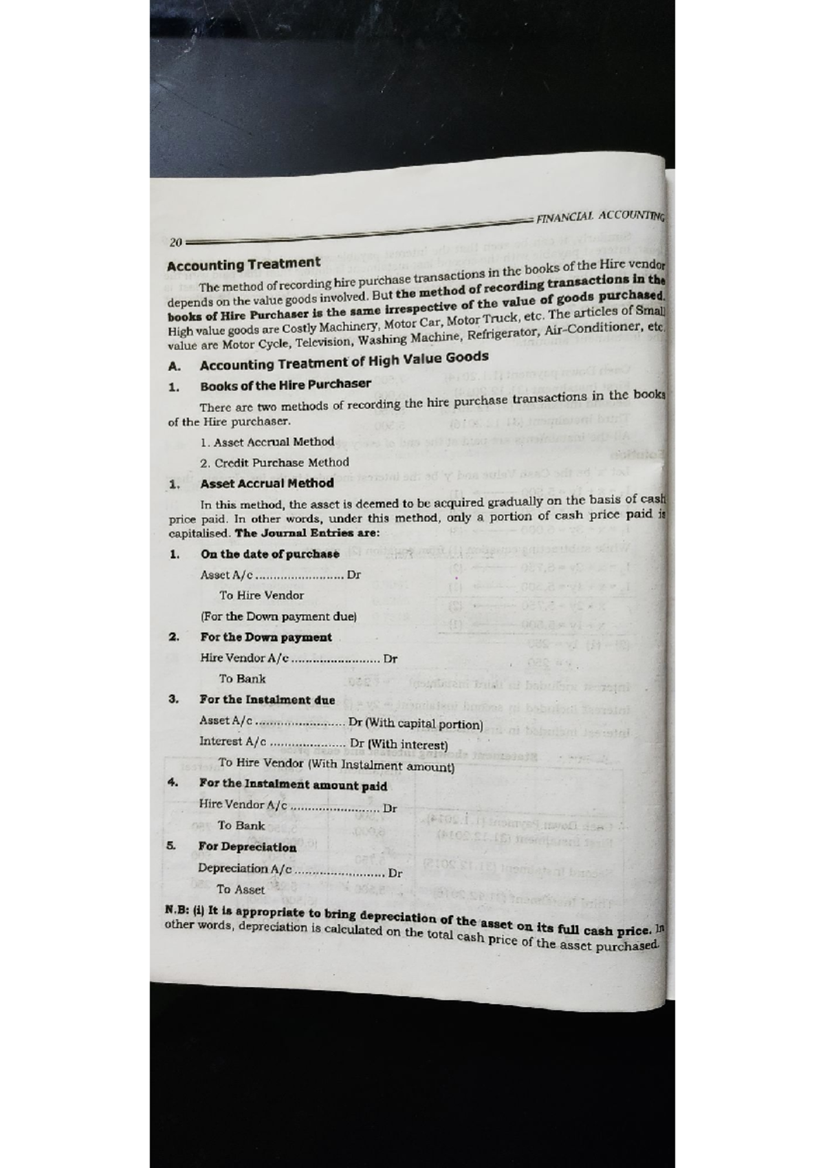 14 - Accounting For Hire Purchase - Financial Accounting - MG ...