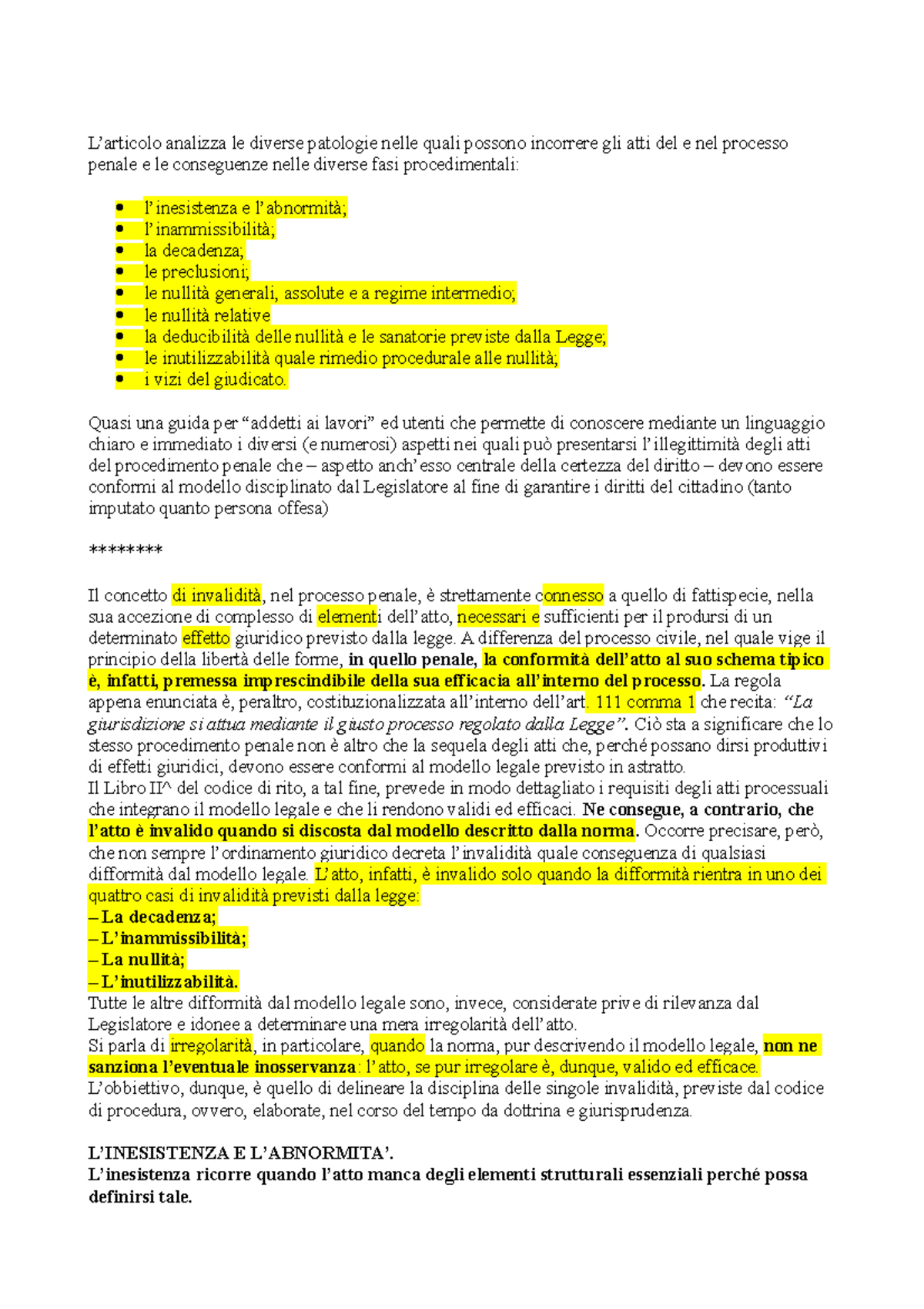 Decreto Di Giudizio Immediato Nullit? - Marernandez