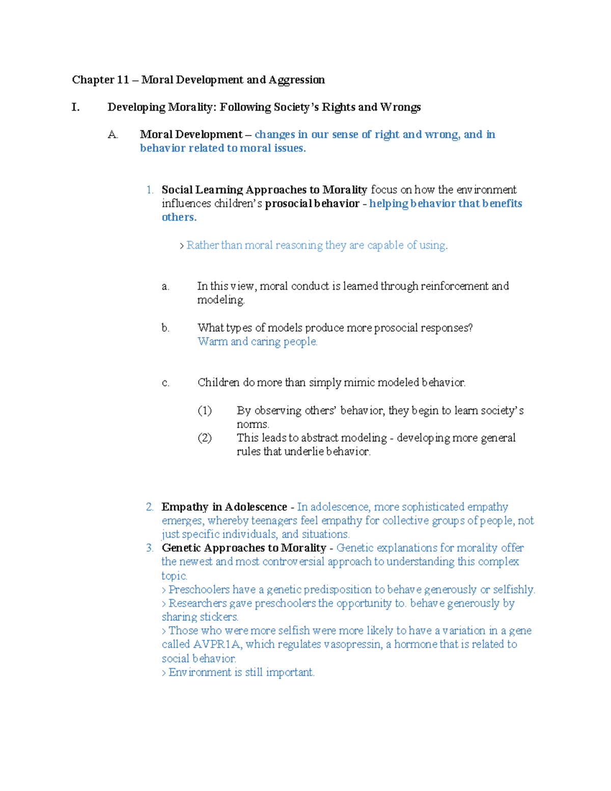 2070.1.Ch.11.Moral Dev and Aggression - Chapter 11 – Moral Development ...