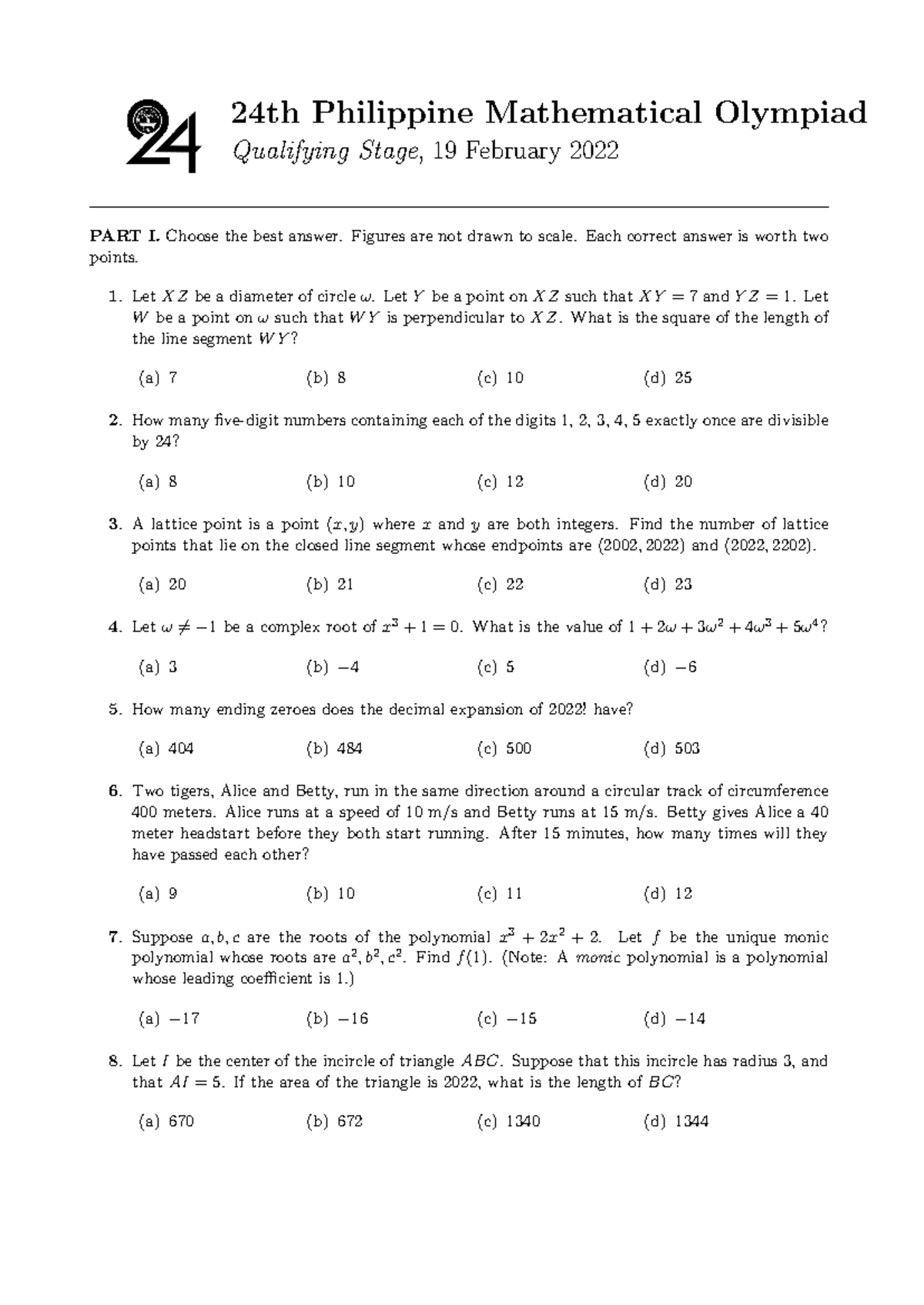 PMO24-Qualifying-Stage - 24th Philippine Mathematical Olympiad ...