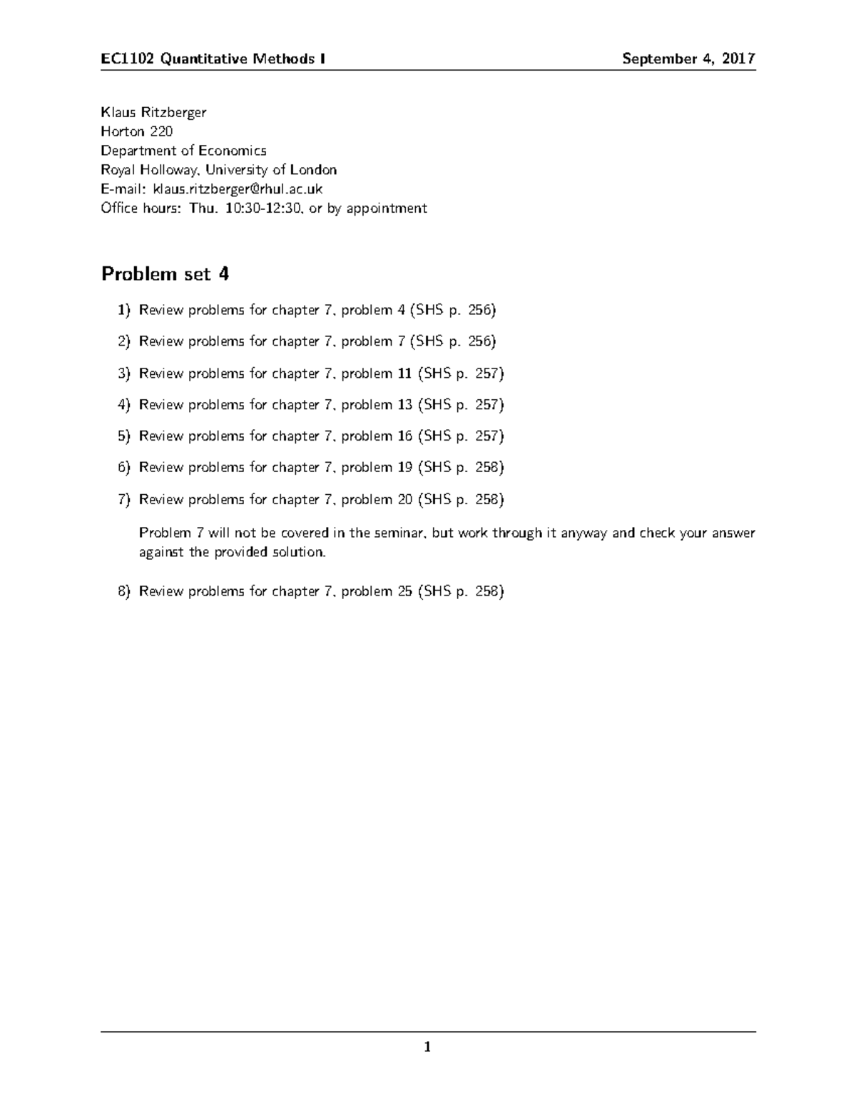 Pr Set 4 - Seminar - EC1102 Quantitative Methods I September 4, 2017 ...