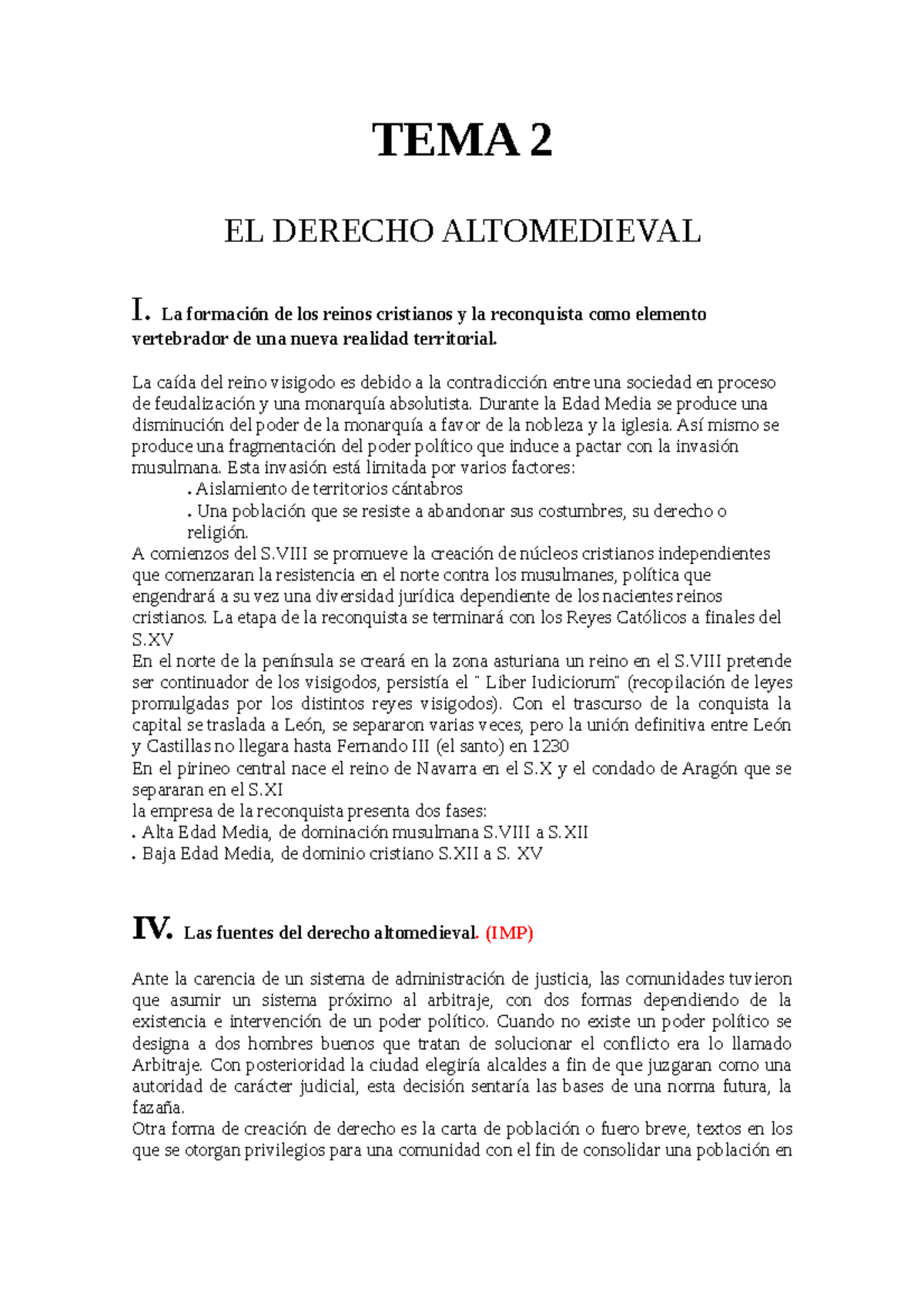 TEMA 2 - Resumen Del Tema 2 De Historia Del Derecho - Historia Del ...