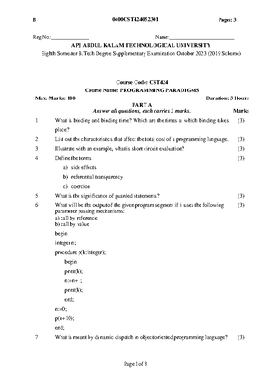 Programming Paradigms Module 2 - PROGRAMMING PARADIGM SSNIT KHD Chapter ...