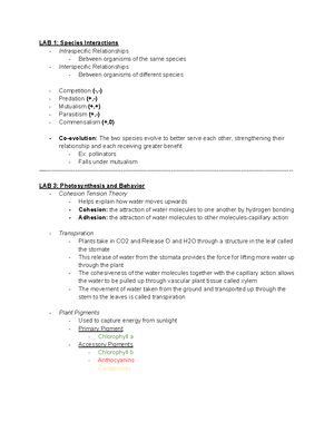 Sp22Evolution and Natural Selection Review Homework - Evolution and ...