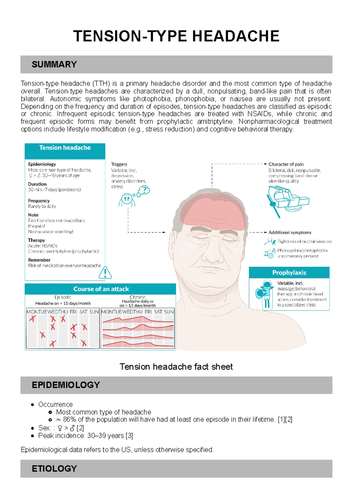 Tension Type Headache Tension Type Headache Summary Tension Type Tension Type Headache Tension Type Headache Summary Tension Type