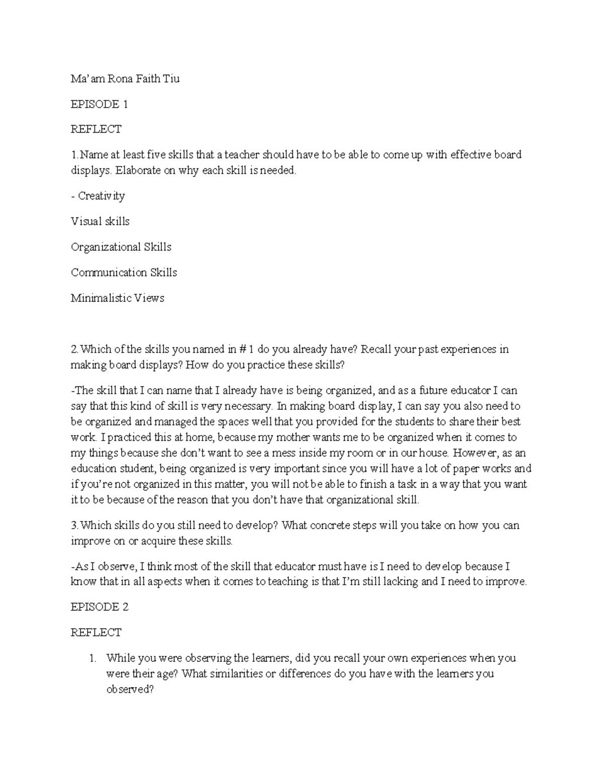 Reflection FS 2 - Summary Practical Research: Planning and Design - Ma ...