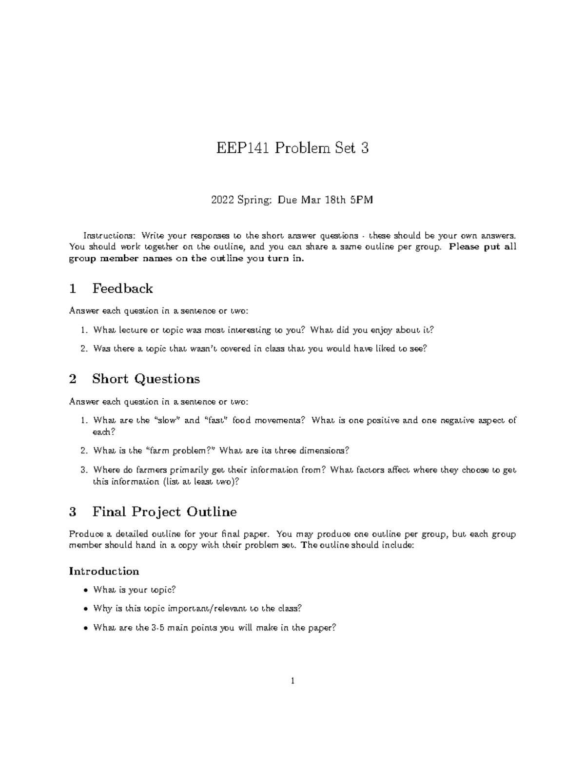 EEP 141 Section Notes+%288%29(1) - EEP141 Problem Set 3 2022 Spring ...