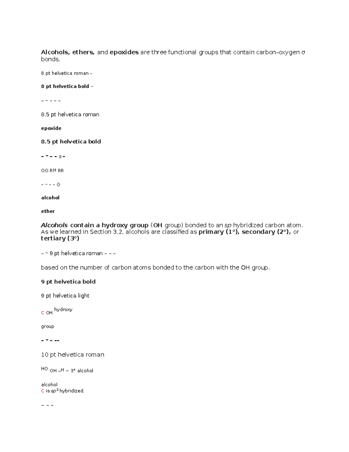 Chapter 9 - Alcohols, Ethers, And Related Compounds; 9.1-9.7 - Alcohols ...