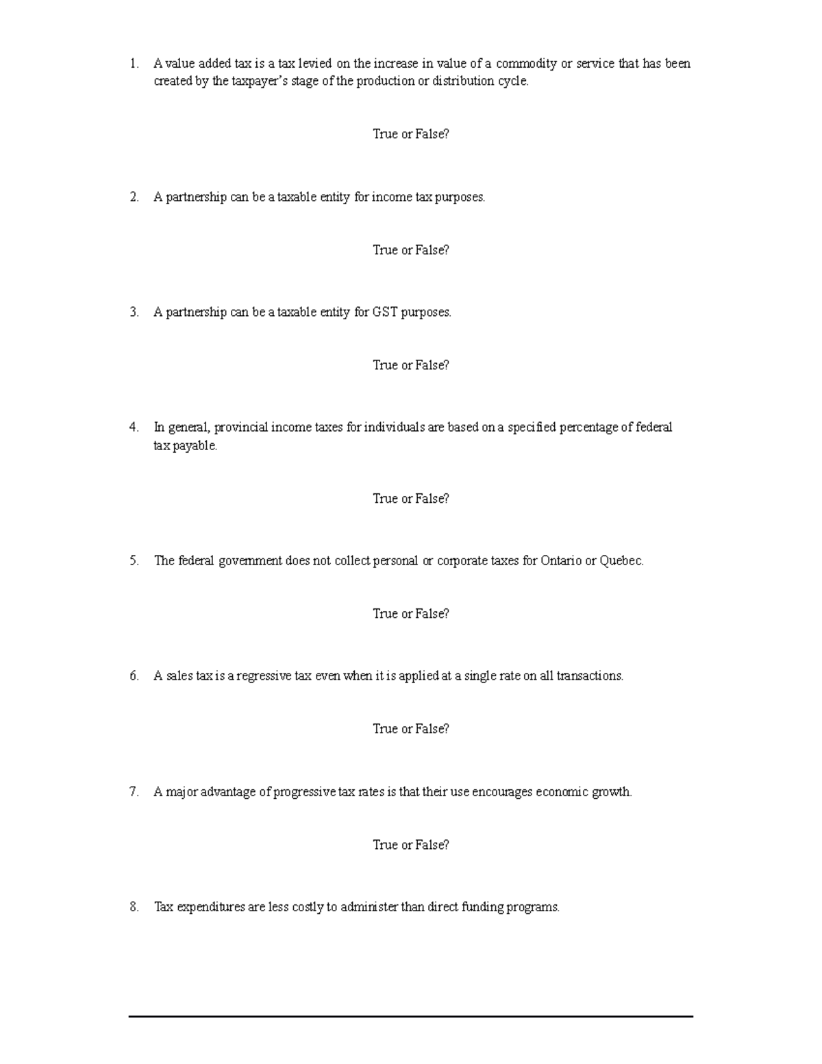 acct226-true-false-question-and-answer-chapter-1-a-value-added-tax-is