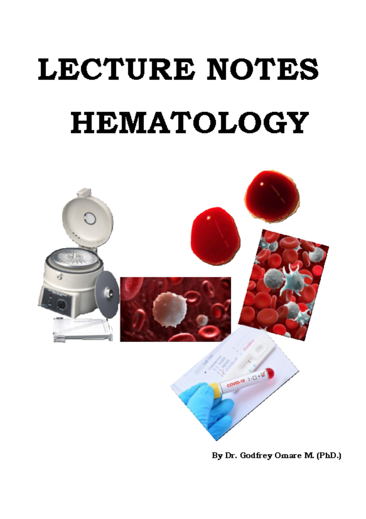 Lecture Notes For Hematology Hns 110 Lecture Notes Hematology By Dr Lecture Notes For Hematology Hns 110 Lecture Notes Hematology By Dr