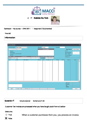 CPBK-ICB Assignment 3-QP-2022 - Computerised Bookkeeping (CPBK) ICB ...