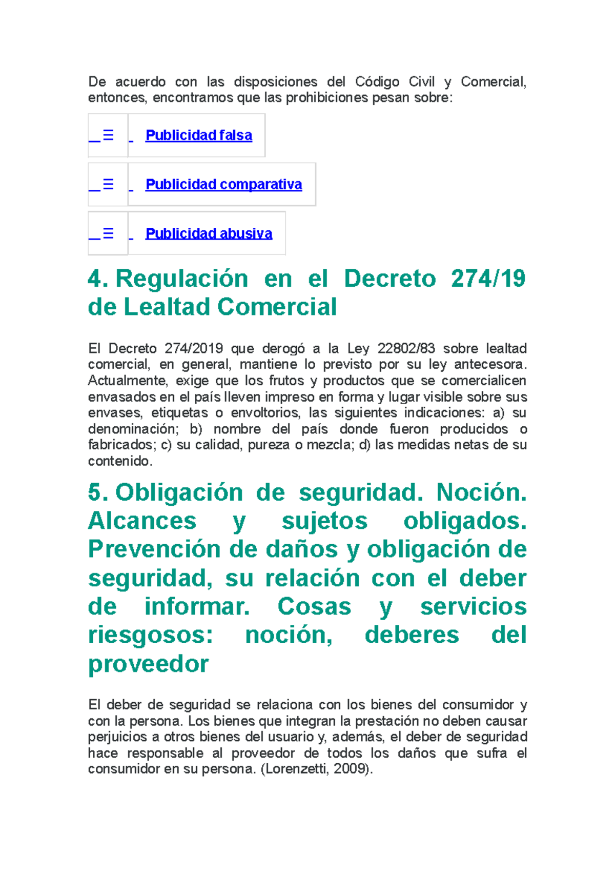 Derecho DEL Consumidor Modulo 1 Lectura 4 - De Acuerdo Con Las ...