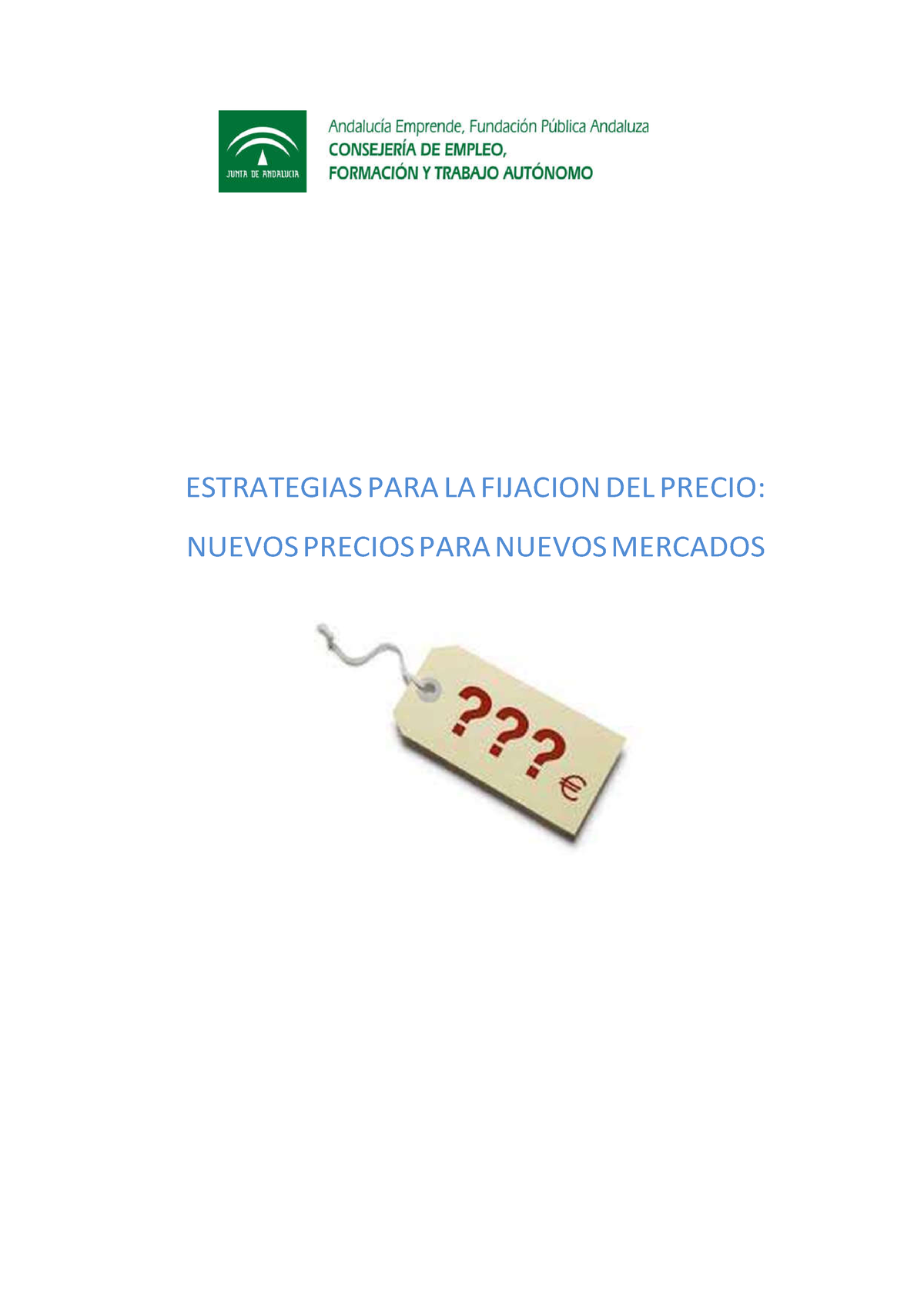 Estrategias Para La Fijación De Precios (El Precio- Segundo Elemento De ...