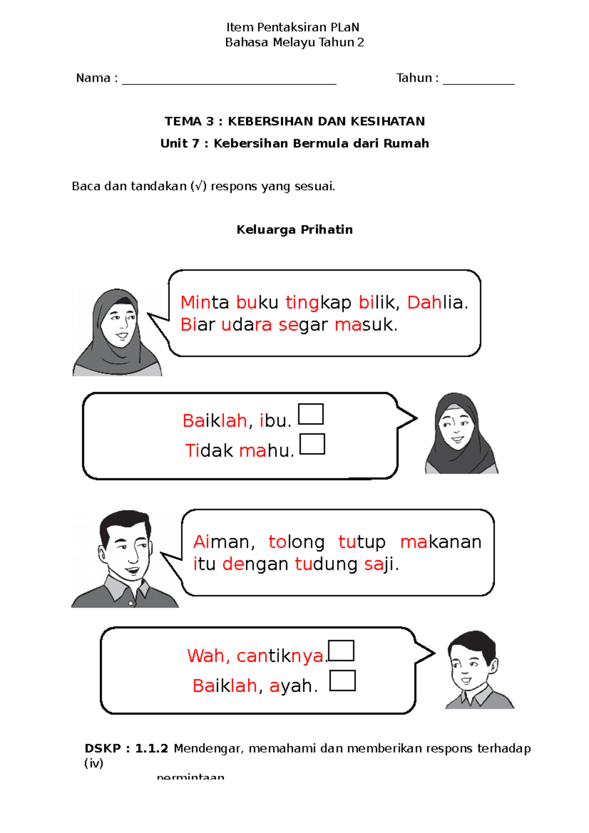 Modul Pentaksiran PLa N Tahun 2.docx (font merah) - Nama