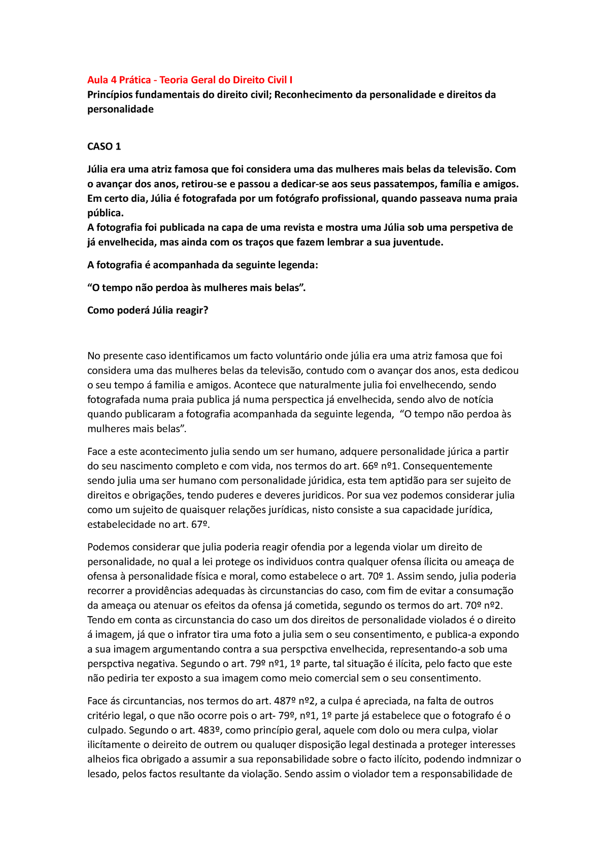 Cópia De Aula Pr Ã¡tica 4, TGDC - Princ Ã Pios Fundamentais Do Direito ...