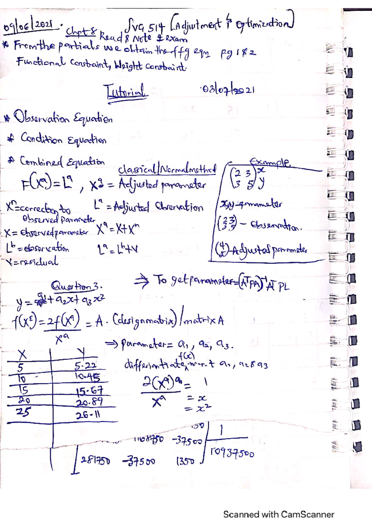 514 tutorial - This is a lecture material prepared by Professor Idowu ...