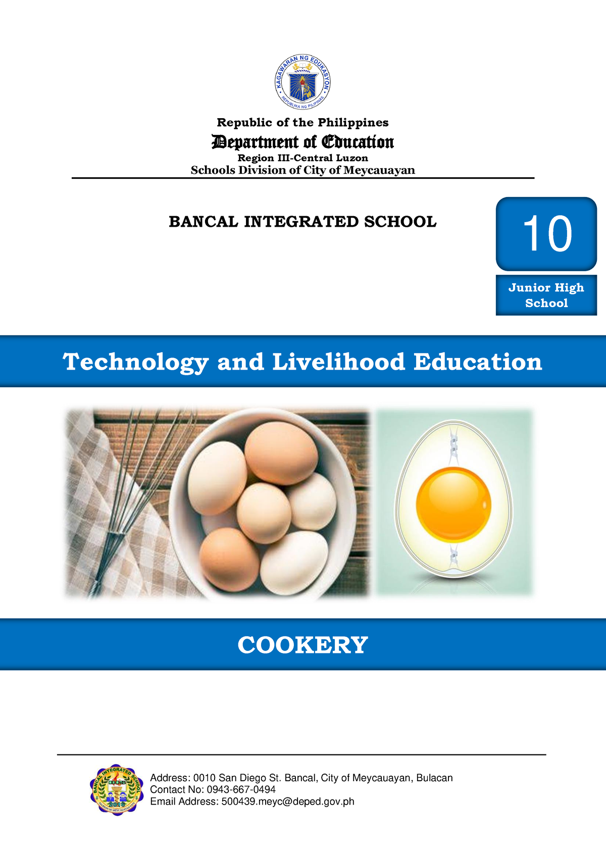 TEL10 Cookery Module 1 - F3rtergrfeeefgrwrtt - Technology And ...