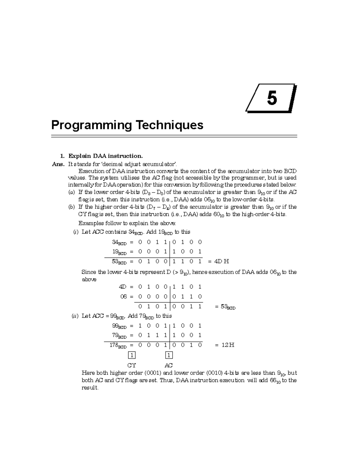 MPA(U2) - Microprocessors and Applications Lecture Notes - 5 ...