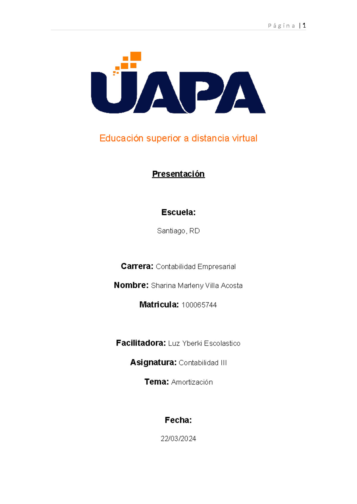 Tarea 6 Contabilidad Iii Shary Educación Superior A Distancia Virtual