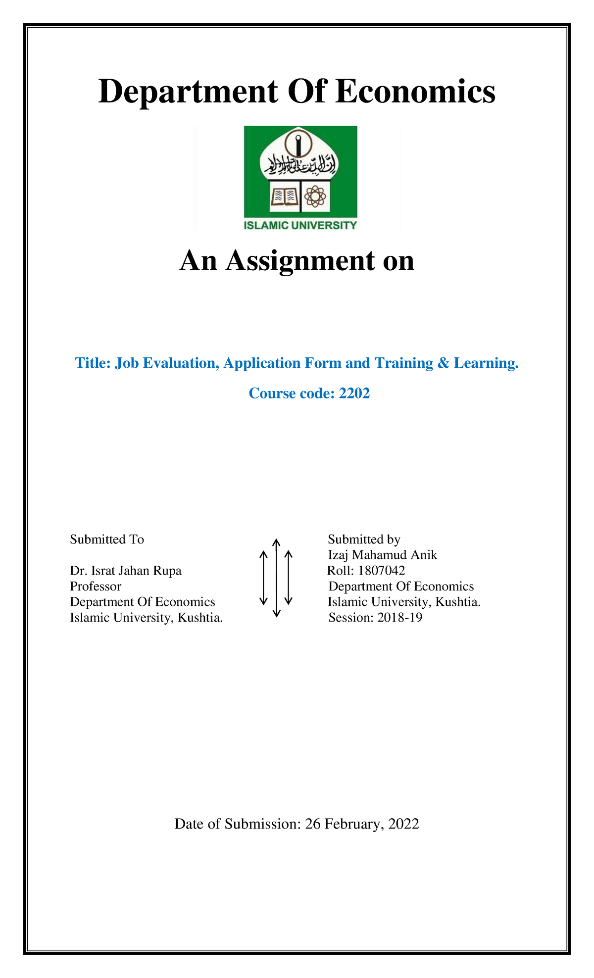 assignment 6 03 economics