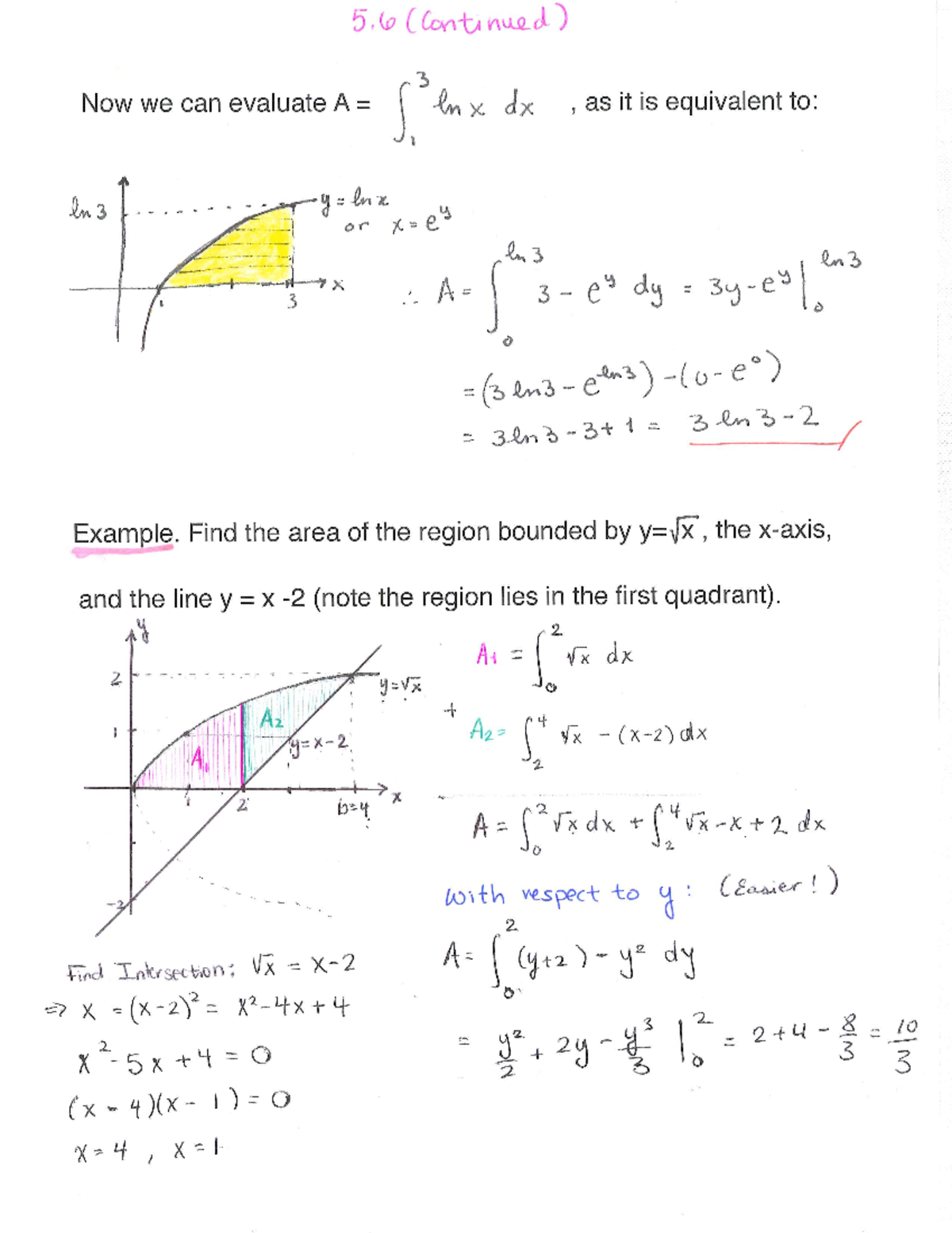 Lecture Notes, Lecture Chapter 7.1 - MATH 165 - Studocu