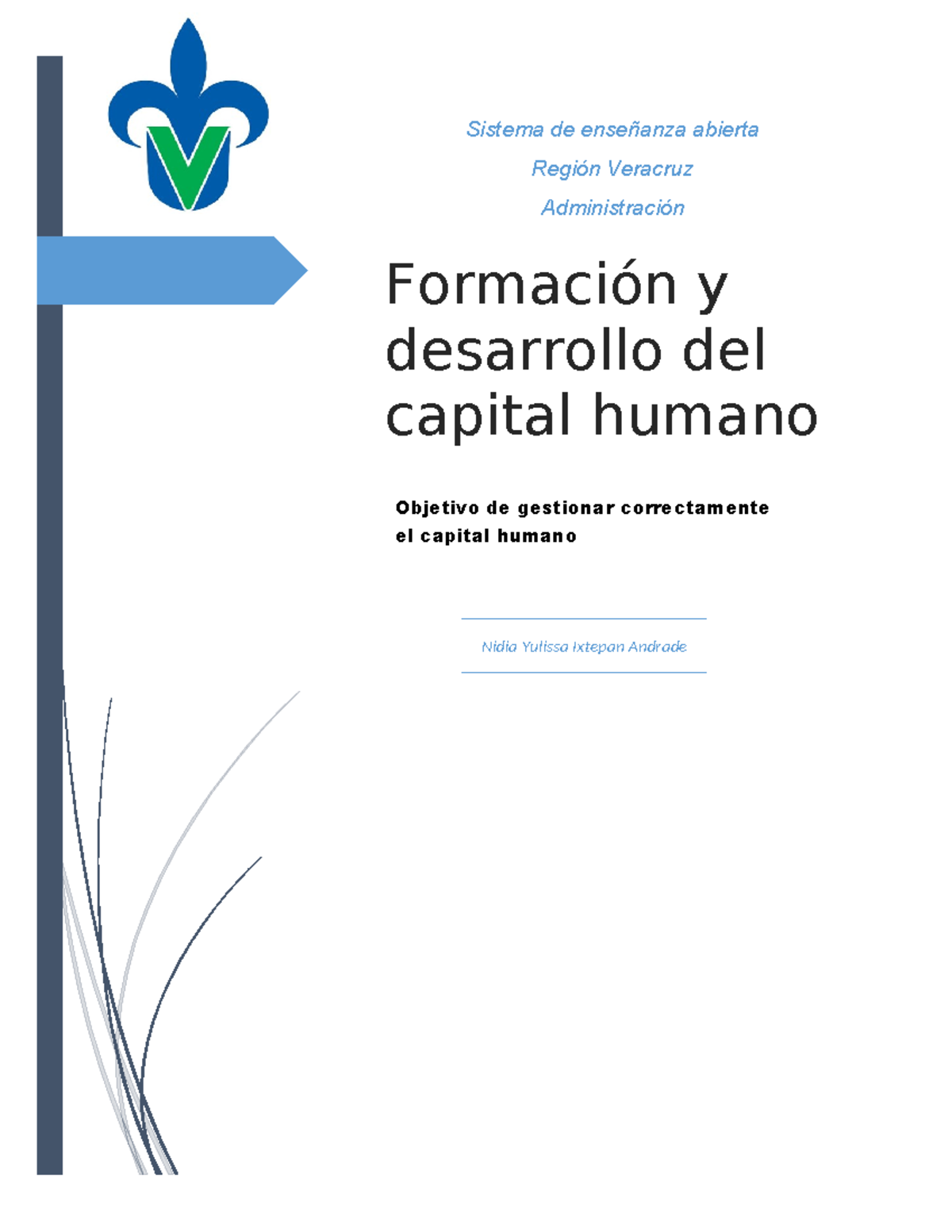 Gestión del capital humano 1 - Formación y desarrollo del capital