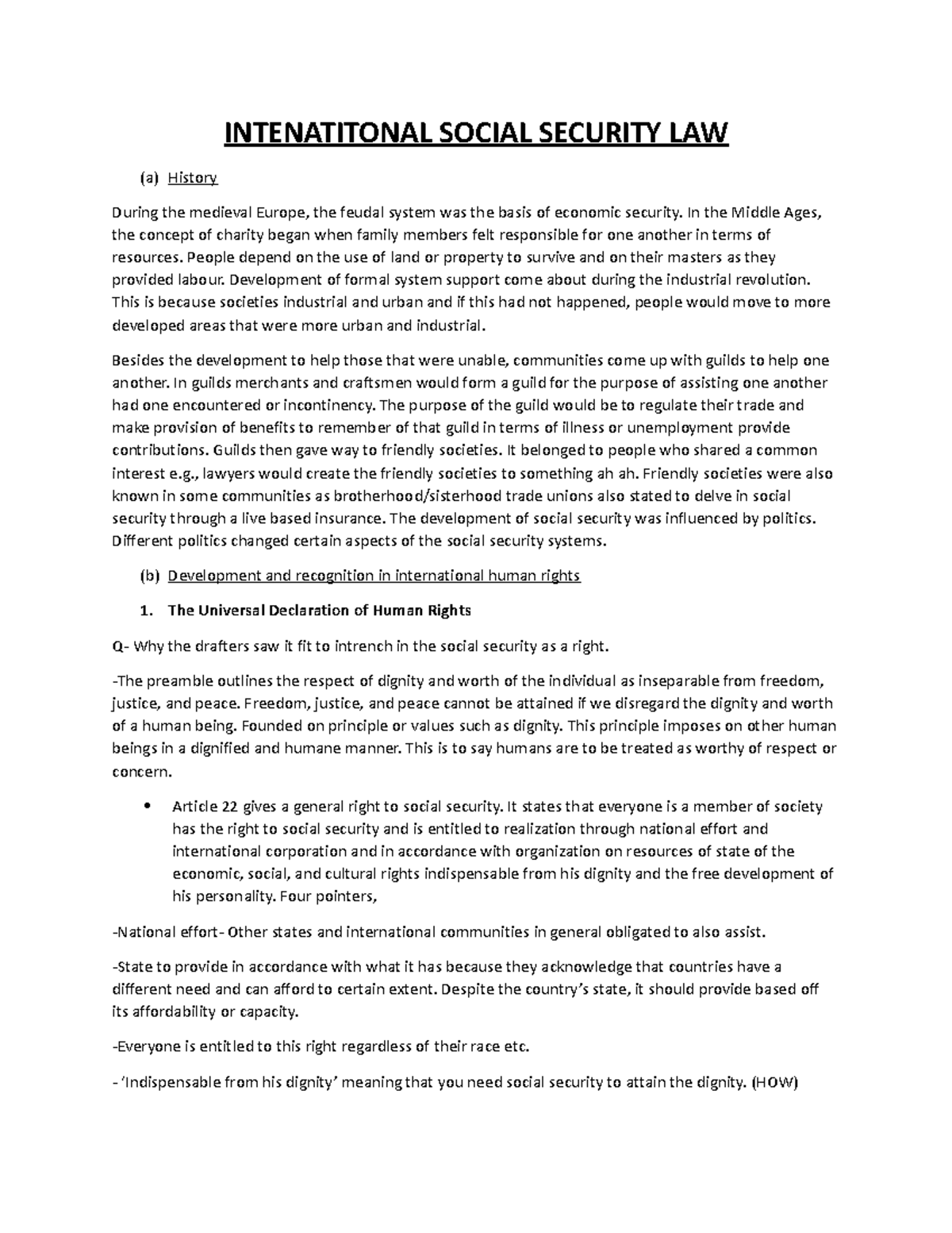 3. Intenatitonal Social Security LAW INTENATITONAL SOCIAL SECURITY