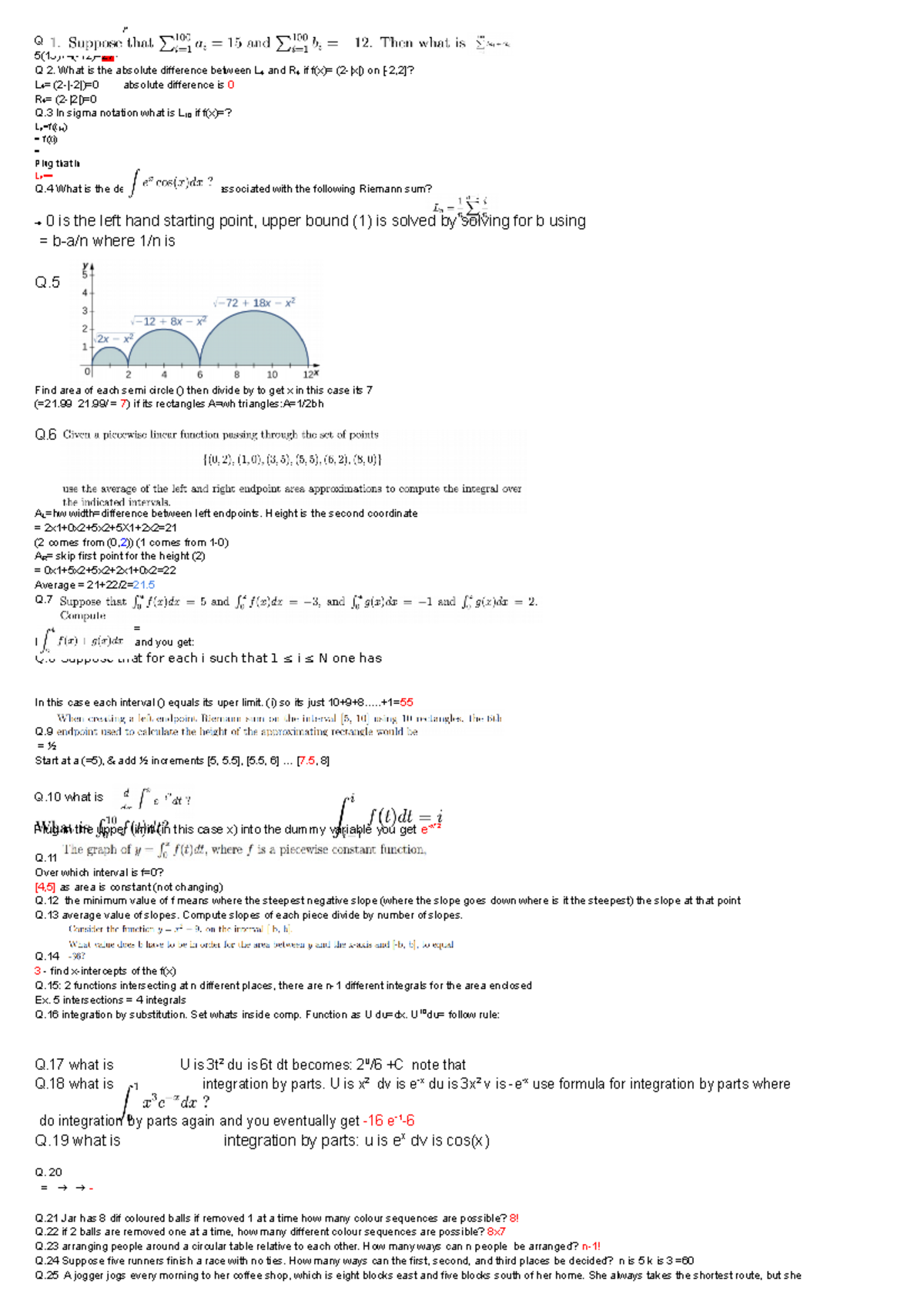 1507 midterm 1 cheat sheet - Q 5(15)+4(-12)= 27 Q 2. What is the ...