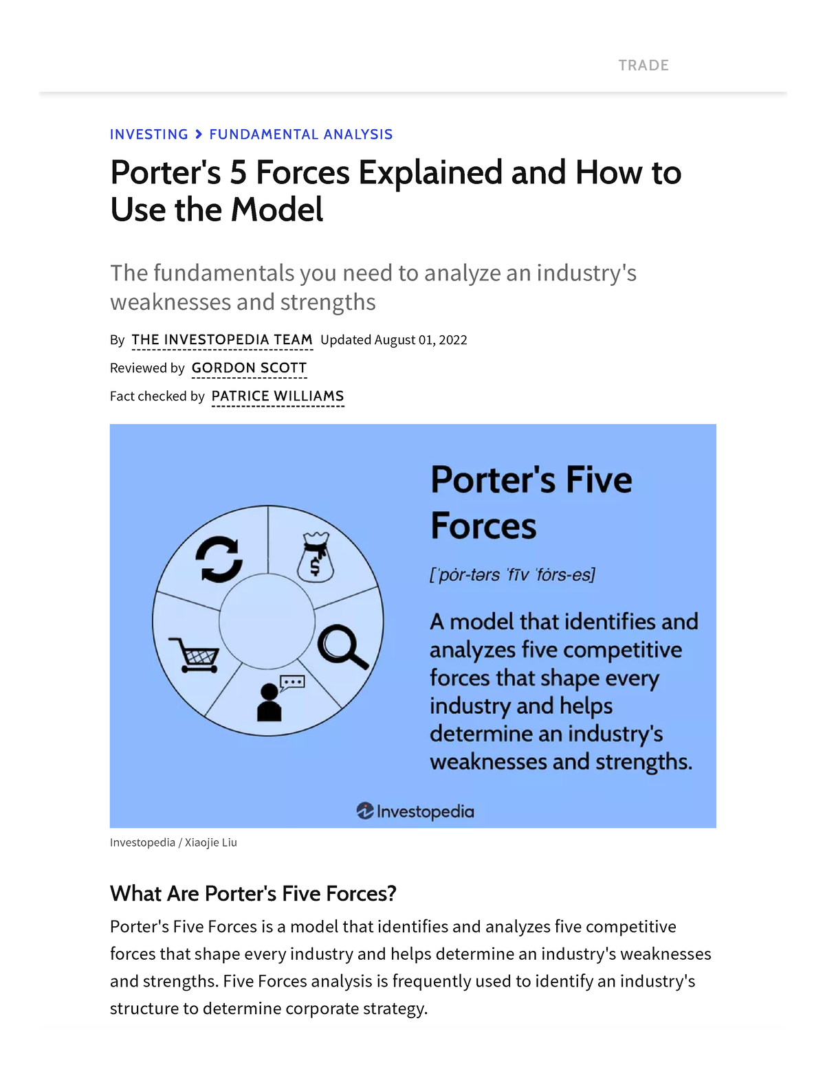 Porter's 5 Forces Explained and How to Use the Model