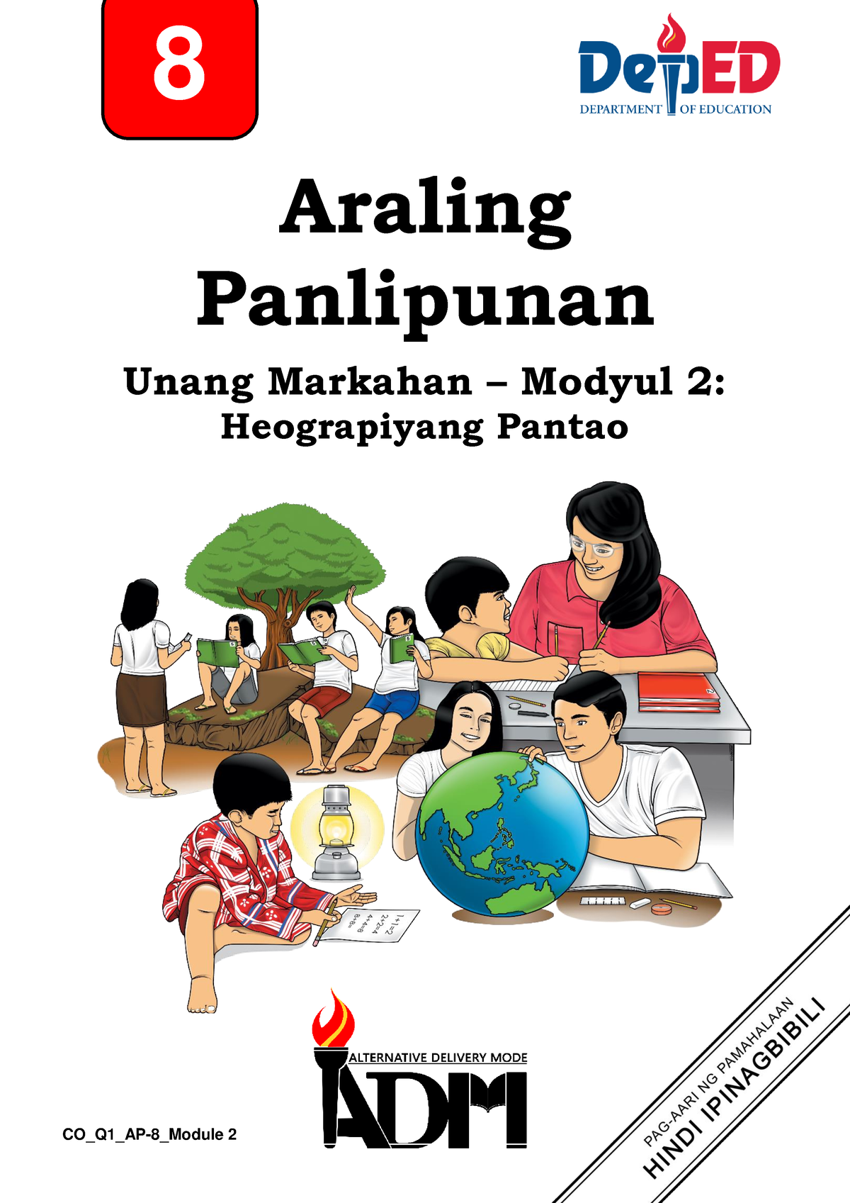 Araling Panlipunan 8 Quarter 1 Module 2 Heograpiyang Pantao V2 - 8