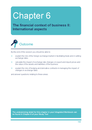 IWB Chapter 5 - Macroeconomics II – The international economy - By the ...