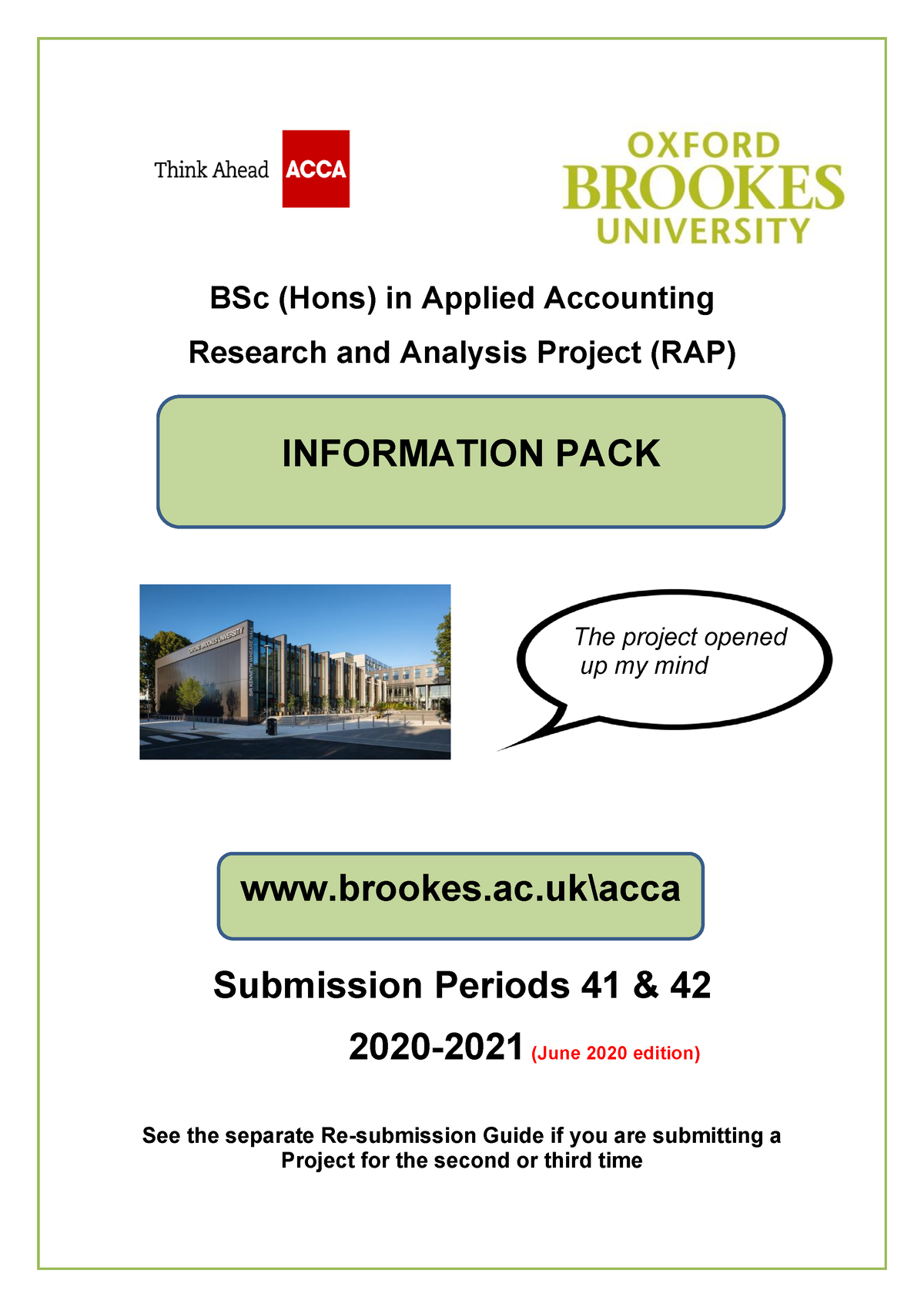 bsc oxford brookes acca thesis sample