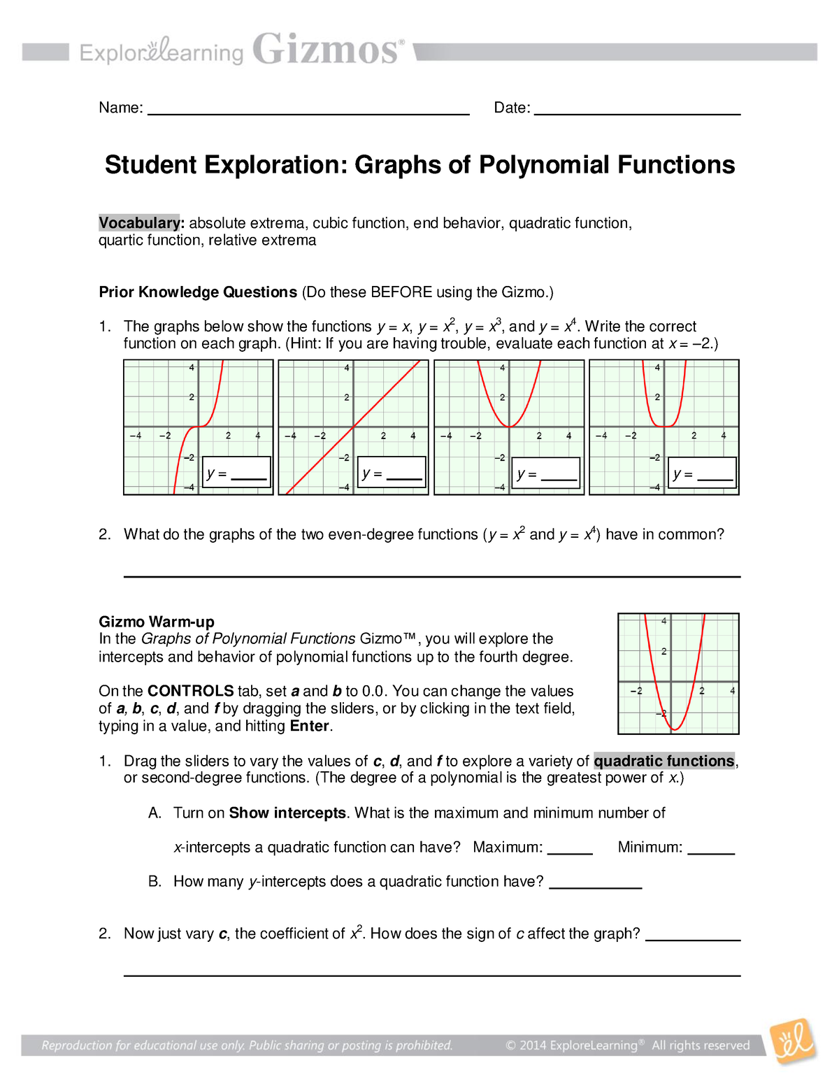 polynomial assignment expert