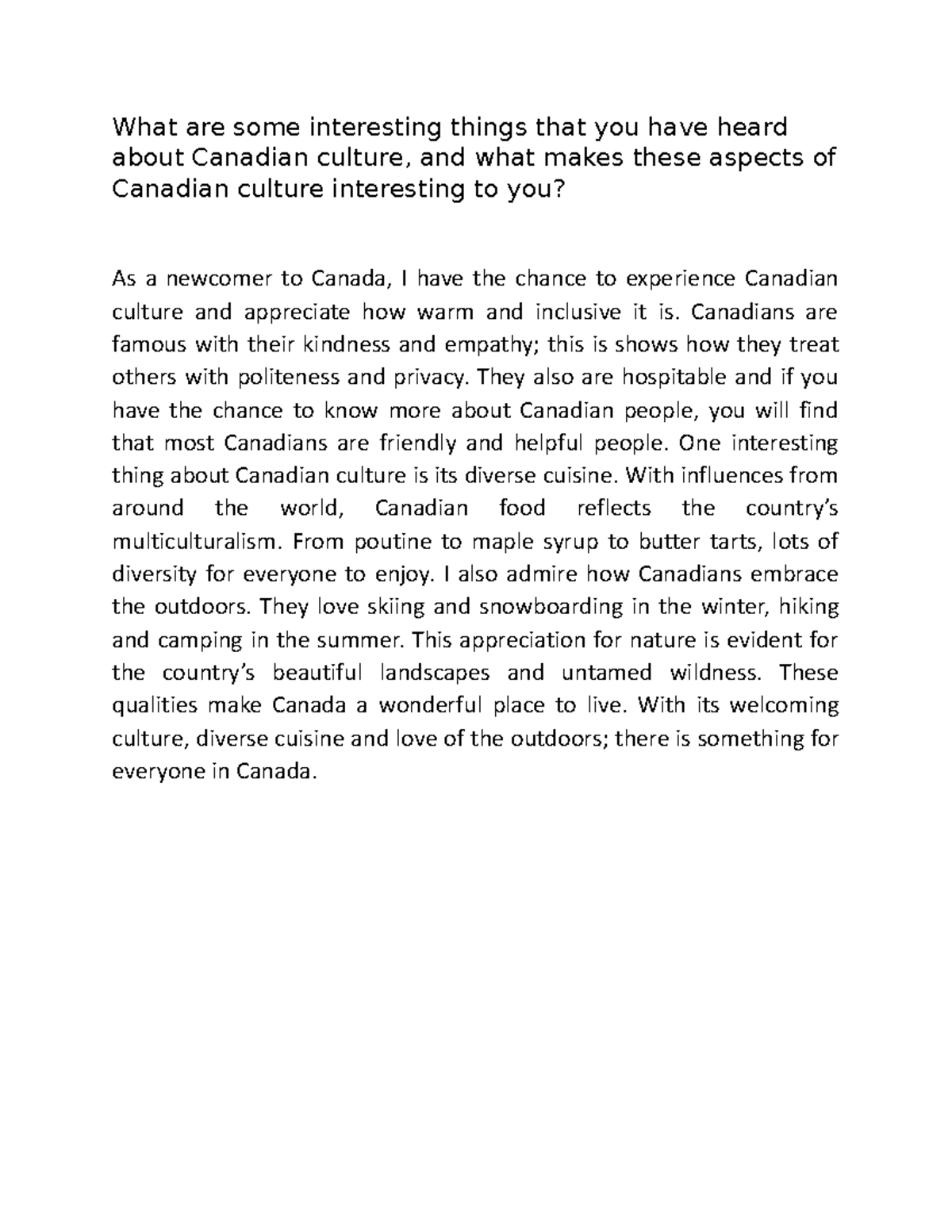 Document 31 - What are some interesting things that you have heard ...