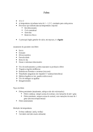 Anamnese - RESUMO FEITO POR MIM , GABRIEL MELO GUIMARÃES , ACADEMICO DO 5º  PERIODO DE MEDICINA - Studocu