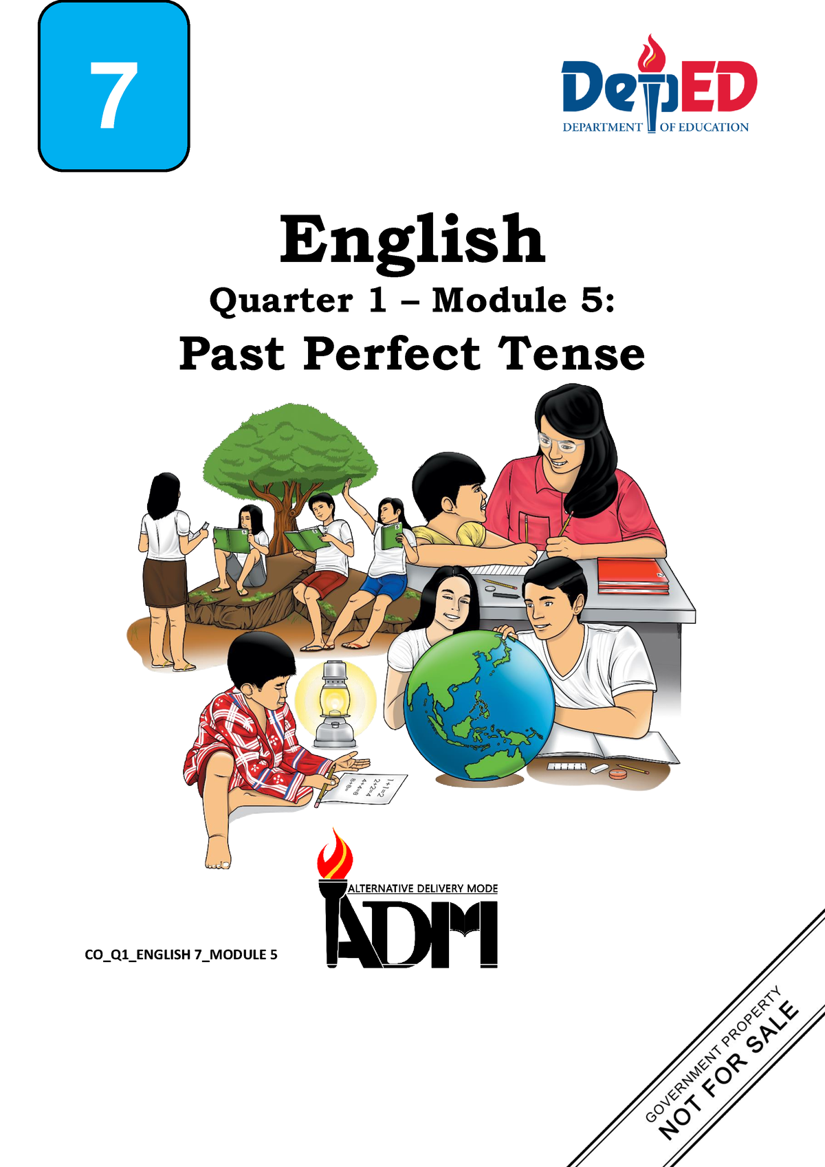 CO Q1 English-7 Module-5-1 - English Quarter 1 – Module 5: Past Perfect ...