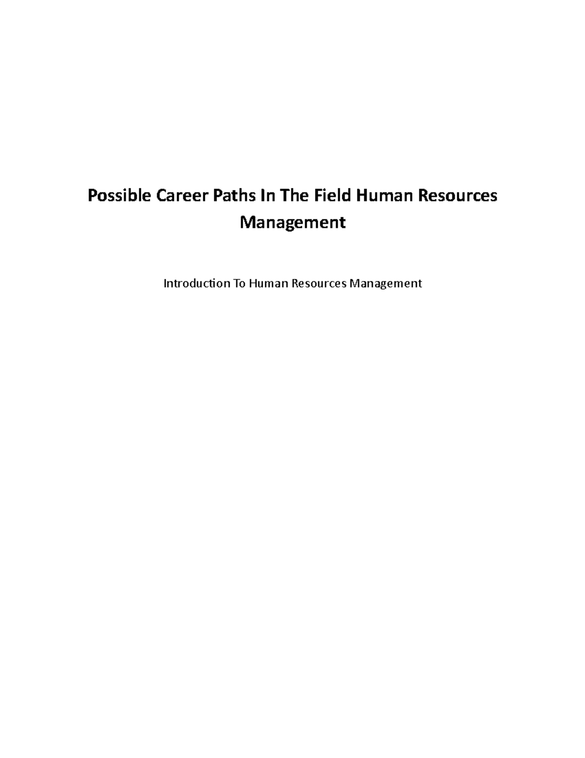 possible-career-paths-in-the-field-human-resources-management